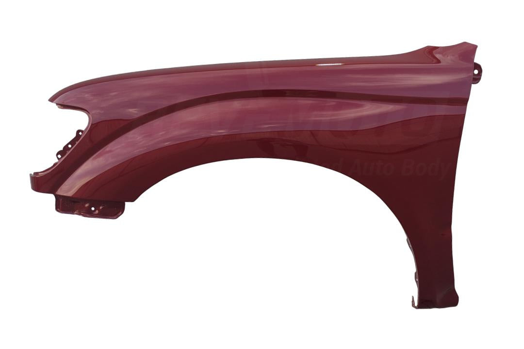 2000 Toyota Tacoma Fender Painted Sunfire Red Pearl (3K4) 5381204070