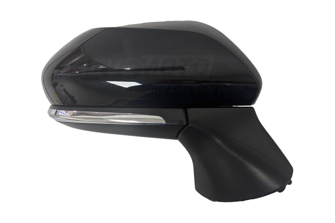2018-2023 Toyota Camry Side View Mirror Painted (US/Japan Built | WITH: Heat) Attitude Black Metallic (218) Passenger Side 8791006840_TO1321368