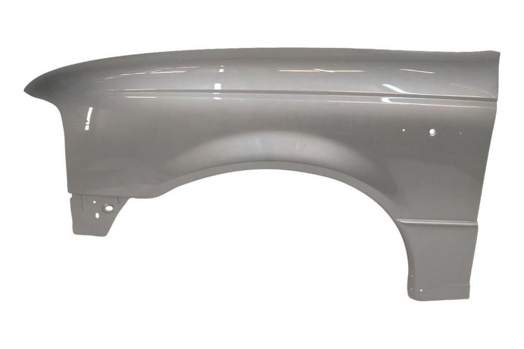 Painted Fender for 2004-2011 Ford Ranger Fender Painted Left Driver-Side Silver Metallic (YN) Without Wheel Opening 5L5Z16006A FO1240237 