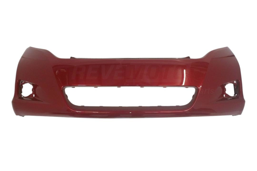 2009-2016 Toyota Venza Front Bumper Painted Barcelona Red Mica (3R3) 521190T900