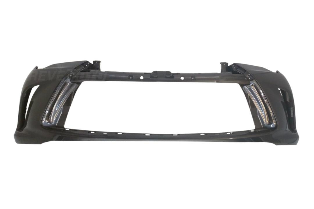 2015-2017 Toyota Camry Front Bumper Painted Predawn Gray Mica (1H1)