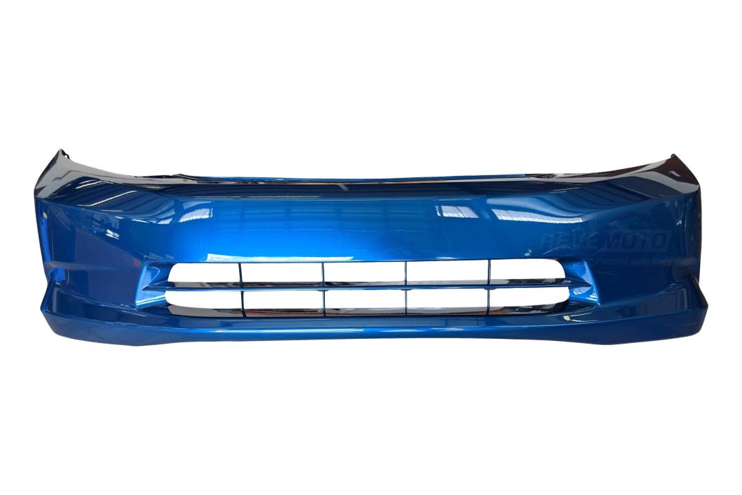 2012 Honda Civic Front Bumper Painted_Dyno Blue Pearl II (B586P) _ Sedan_ 04711TR3A90ZZ_HO1000280