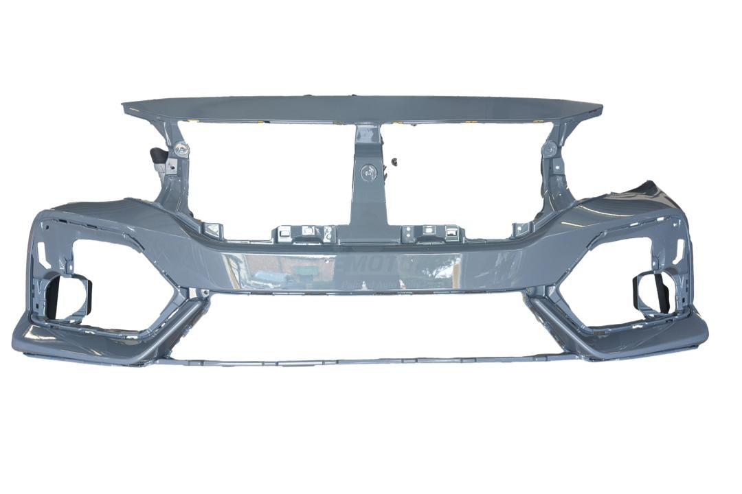 2017-2019 Honda Civic Front Bumper Painted (Hatchback)_Sonic Gray Pearl_NH877P_04711TGGA00ZZ_ HO1000307