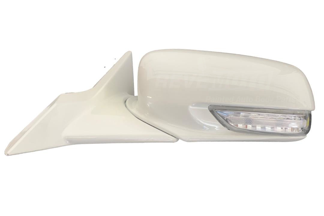 2009-2014 Acura TL Side View Mirror Painted (Aftermarket) Orchid White Pearl (NH788P) 76250TK4A01ZD AC1320113