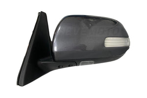 2010 Toyota 4Runner Painted Side View Mirror Magnetic Gray Metallic (1G3) Power Manual Folding, Heated, WITH: Turn Signal Light, Puddle Light Left, Driver-Side 8791035A61