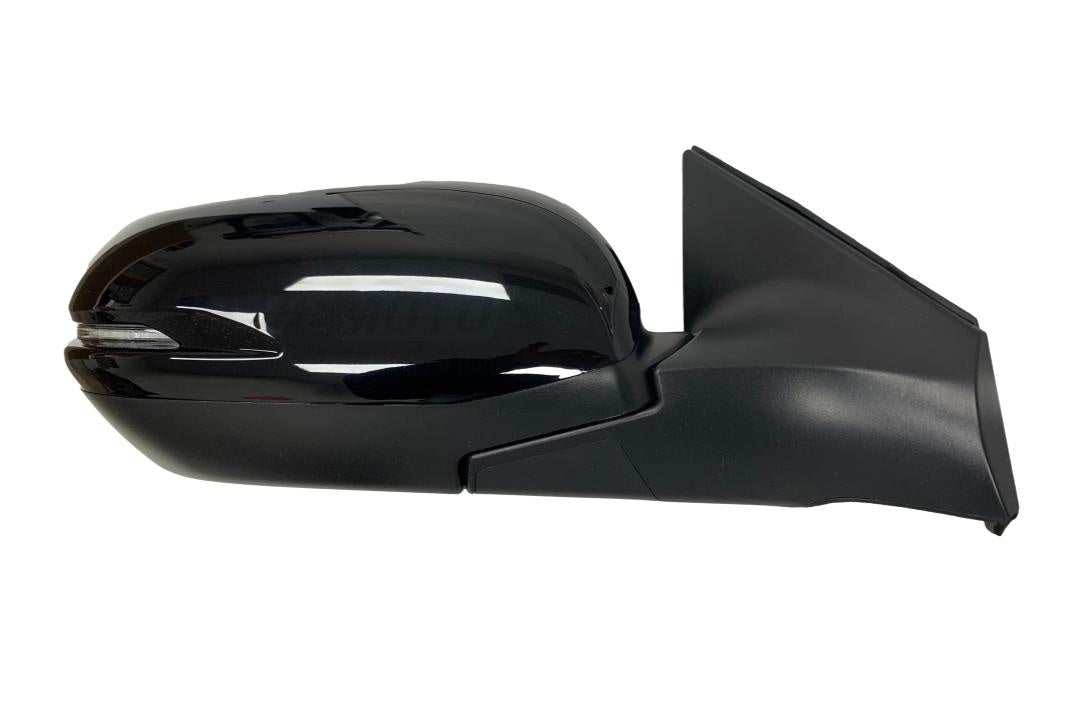 2017-2022 Honda CR-V Side View Mirror Painted (Aftermarket | EX/ EX-L/Touring Model) Crystal Black Pearl (NH731P) Right Passenger-Side 76208TLAA31 HO1321318 ReveMoto Painted Auto Parts Replacement