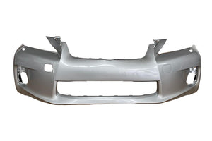 2011-2013 Lexus CT200H Front Bumper Painted (WITHOUT: Sport Package)_Tungsten_Pearl_1G1_WITH: HL Washer Holes | WITHOUT: F-Sport Package, Park Assist Sensor Holes_ 5211976905_ LX1000214