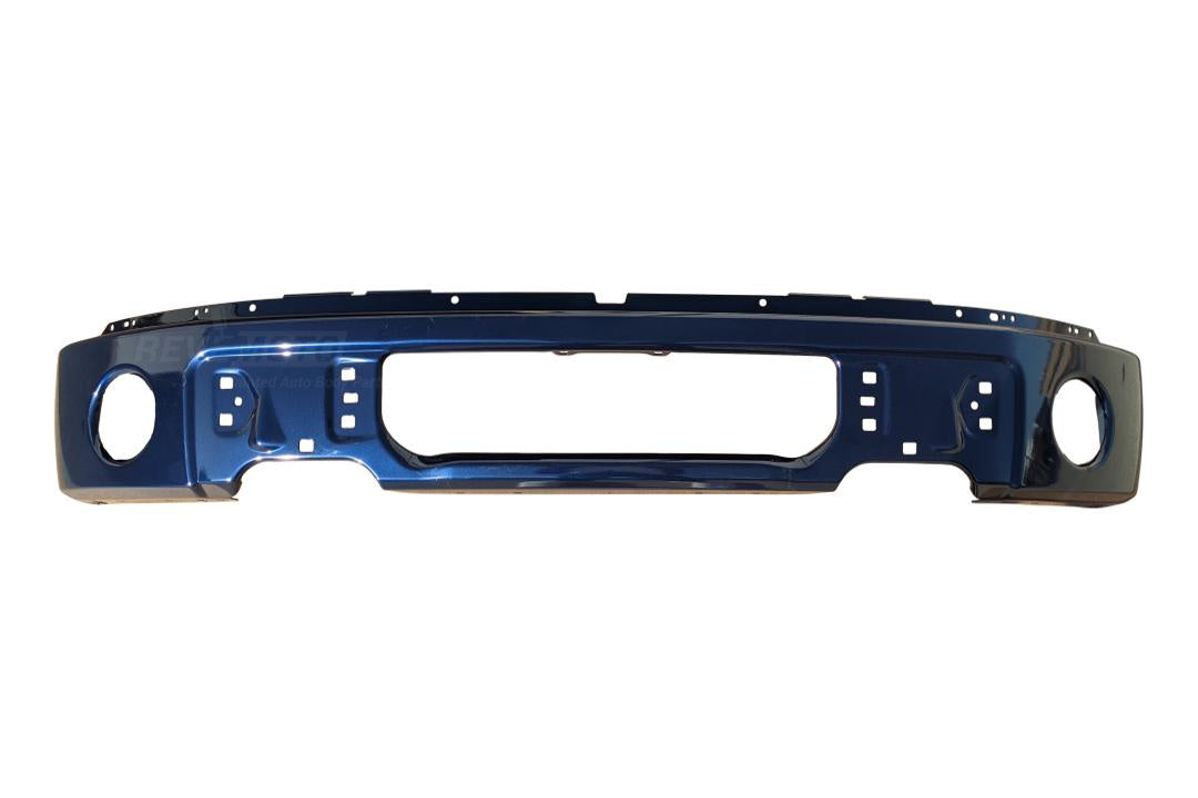 2009-2014 Ford F-150 Front Bumper Face Bar Painted Dark Blue Pearl (DX)¬†/ With Fog Light Holes 9L3Z17757DPTM FO1002413