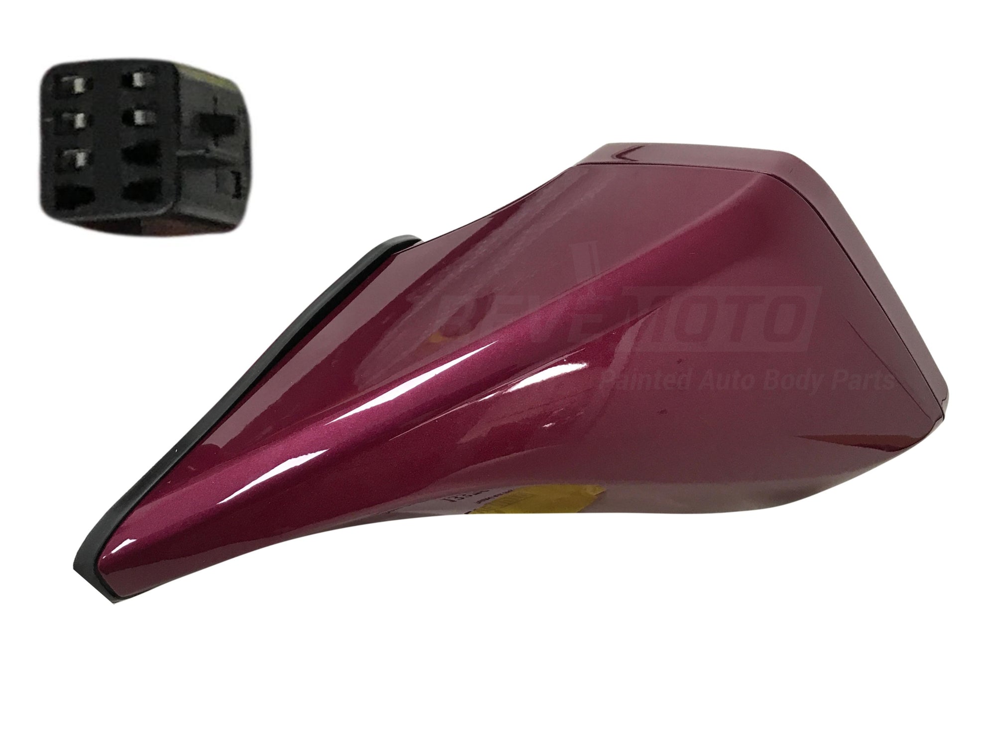 2014 Chevrolet Camaro Side View Mirror Painted Ladies and Magenta-Man Metallic (WA133X) / Power; Heated; w/o Auto Dimming / Left, Driver-side S22762494