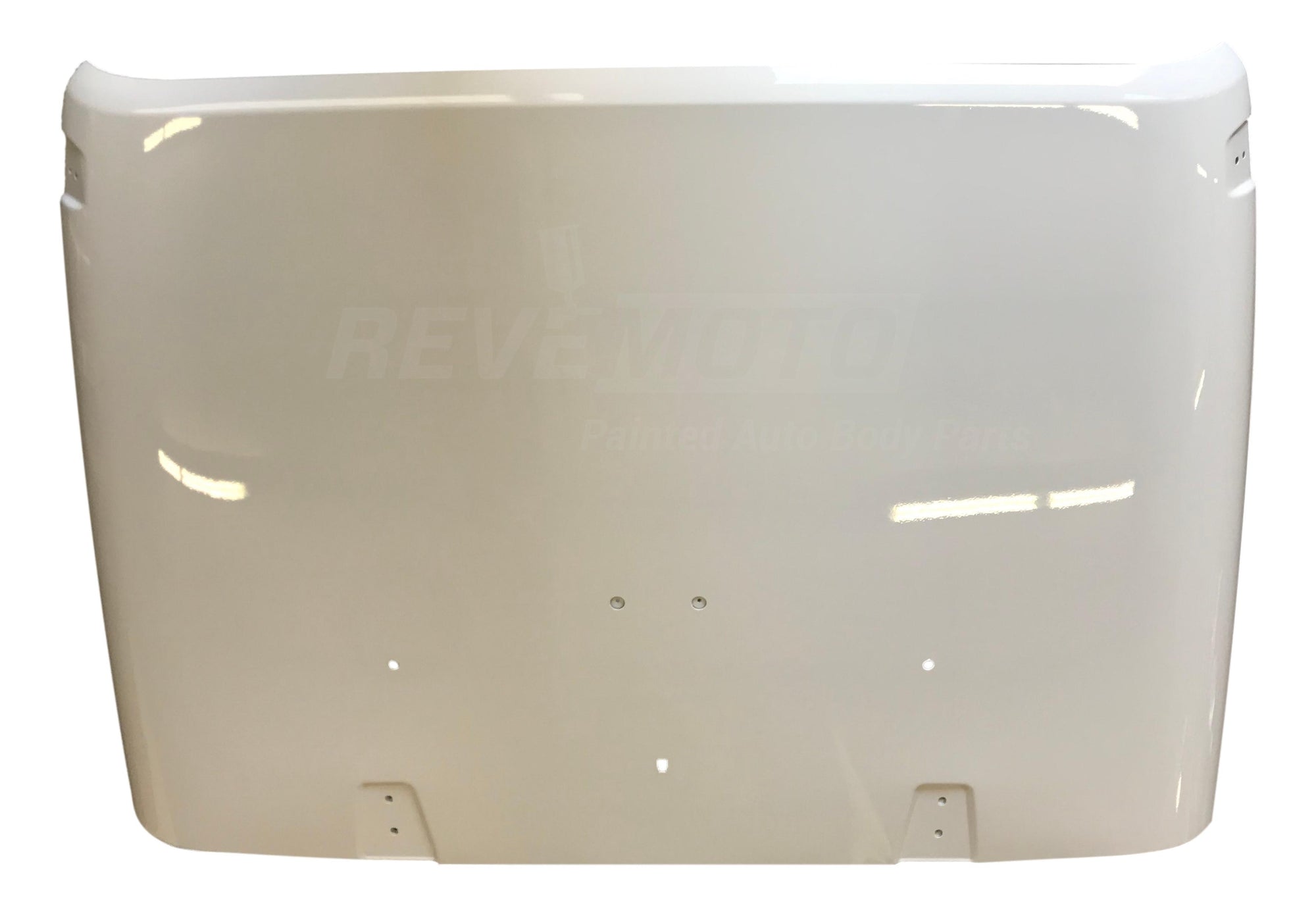 2012 Jeep Wrangler _ Hood Painted Bright White (PW7) _ WITH_ 1 Nozzle Hole 68002350AB