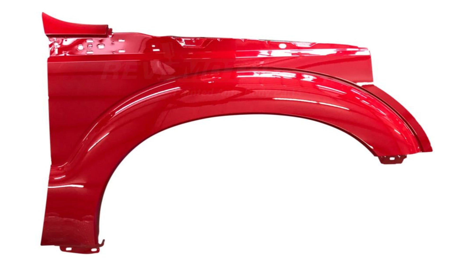 2011-2016 Ford F250 F350 Fender Painted Vermilion (F1) _ Right, Passenger-Side _ WITHOUT_ Molding Holes BC3Z16005A FO1241284