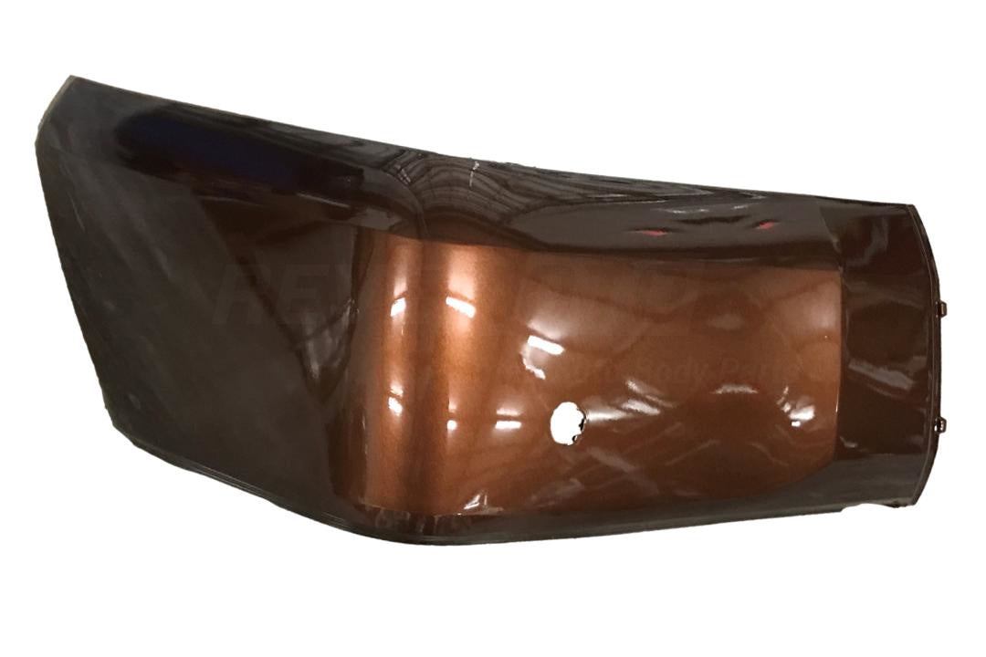 2014-2021 2016 Toyota Tundra Rear End Cap Painted Sunset Bronze Mica (4U3) / WITH: Park Assist Sensor Holes Left, Driver-Side 521560C903