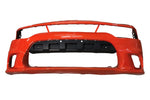 2015-2023 Dodge Charger Front Bumper Painted Go Man Go Pearl (PVP) WITH: Elliptical Fog Light Holes | WITHOUT: Crossbar Grille 5PP39TZZAE