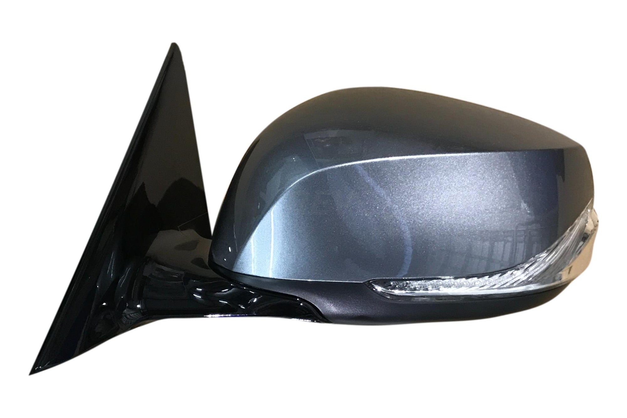 2014-2019 Infiniti Q50 Side View Mirror Gun Metallic (KAD) Driver-Side 963024HB0A/963026HH0A/963026HH0B IN1320129