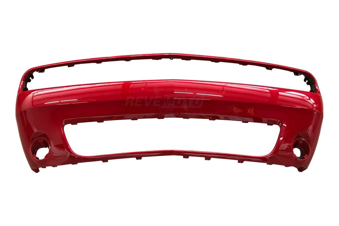 2015-2022 Dodge Challenger Front Bumper Painted (WITHOUT- Hell Cat) Redline Pearl (PRY) 68258730AB CH1000A20