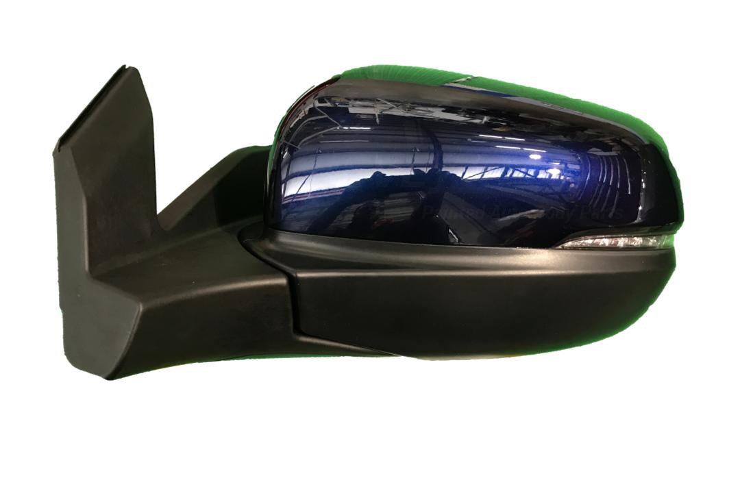2019-2022 Honda Pilot Side View Mirror Painted (Left; Driver-Side)_ObsidianBluePearl_B588P_WITH: Power, Heat, Turn Signal Light, Memory | WITHOUT: Auto-Dimming (Painted Upper Cover, Unpainted Base)_ 76250TG7A71ZE_ HO1320335