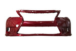 2013-2015 Lexus ES350 Front Bumper Painted Red Tricoat Mica 3R1 WITHOUT: Park Assist Sensor Holes 5211933992 LX1000241 ReveMoto Painted Auto Parts Replacement
