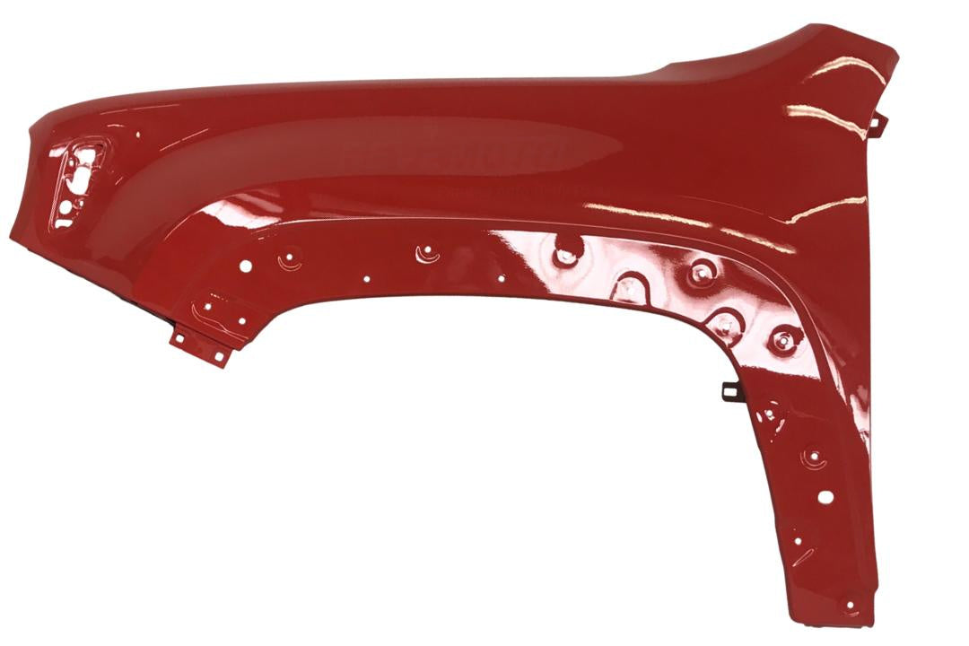 Painted Fender for 2015-2023 Jeep Renegade Left, Driver-Side Omaha Orange PKP 68306752AA CH1240284