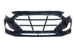 2018-2019 Hyundai Sonata Front Bumper Painted Lakeside Blue Metallic (VU8/VU) WITHOUT Hybrid, Sport Models 86511C2AA0