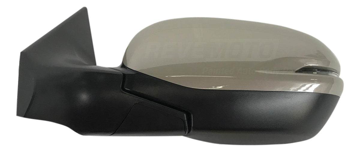 2018 Honda CR-V Side View Mirror Painted Sand Storm YR620MEX_EX-L_Touring Models _ WITH_ Power, Manual Folding, Heat, Turn Signal Light, Blind Spot Detection Also Fits HybridLeft, Driver-Side 76258TLAA32HO1320318