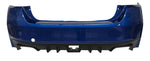 2015-2020 Subaru WRX STI OEM Rear Bumper (Sedan) Base,Limited WITH Textured Lower WITHOUT Eyesight Package, Park Assist Sensor Holes Painted Wr Blue Pearl (K7X) 57704VA022