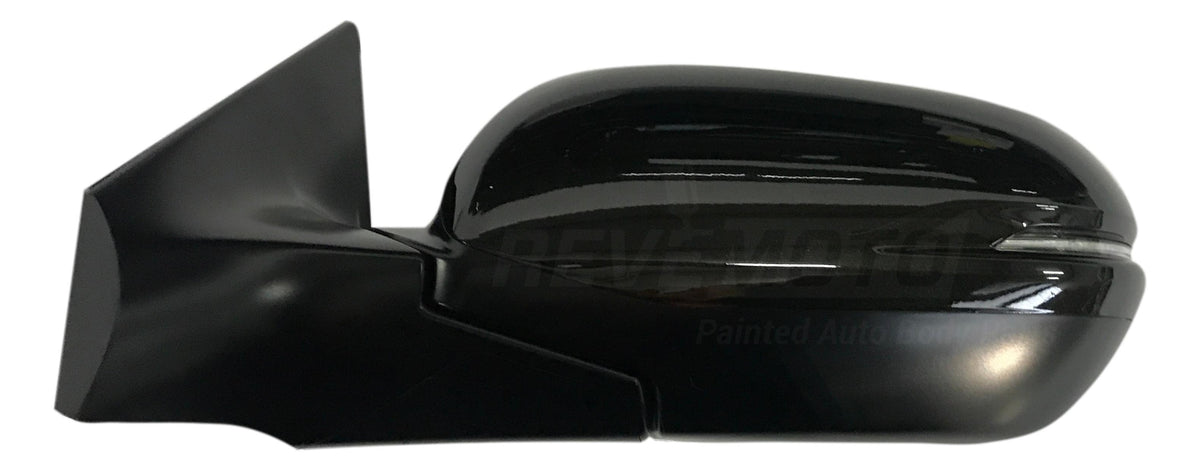 2018 Honda CR-V Side View Mirror Painted Dark Olive Metallic (G546M) EX_EX-L_Touring Models _ WITH_ Power, Manual Folding, Heat, Turn Signal Light, Blind Spot Detection Also Fits HybridLeft, Driver-Side 76258TLAA32HO1320318