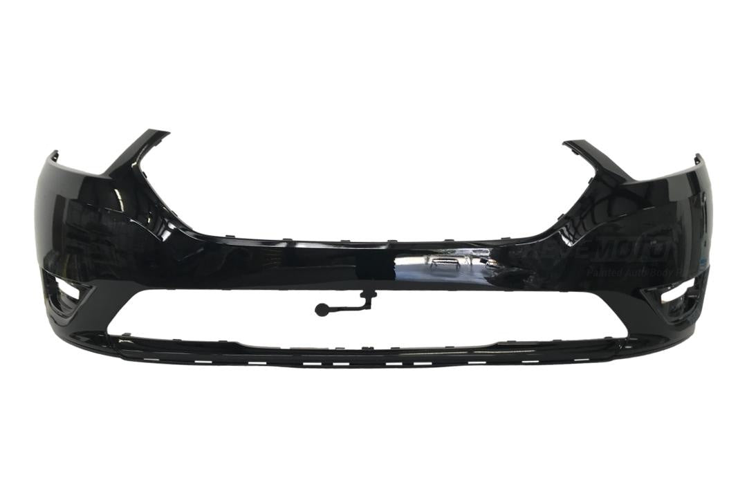 2013-2019 Ford Taurus Front Bumper Painted Absolute Black (G1) / WITH: Auto Park SystemDG1Z17D957HAPTM FO1000667