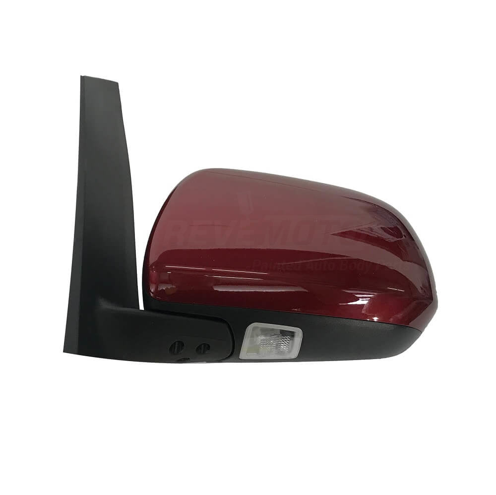 2011 Toyota Sienna Side View Mirror Painted Salsa Red Pearl (3Q3) WITH Power, Power Folding, Heat, Memory WITHOUT Blind Spot Detection, Left, Driver-Side 8794008102C0