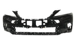 2014-2017 Lexus CT200H Front Bumper Painted (WITHOUT: Park Assist Sensor Holes)_Obsidian_212_WITH: F-Sport Package | WITHOUT: HL Washer Holes, Park Assist Sensor Holes_ 5211976925_ LX1000276