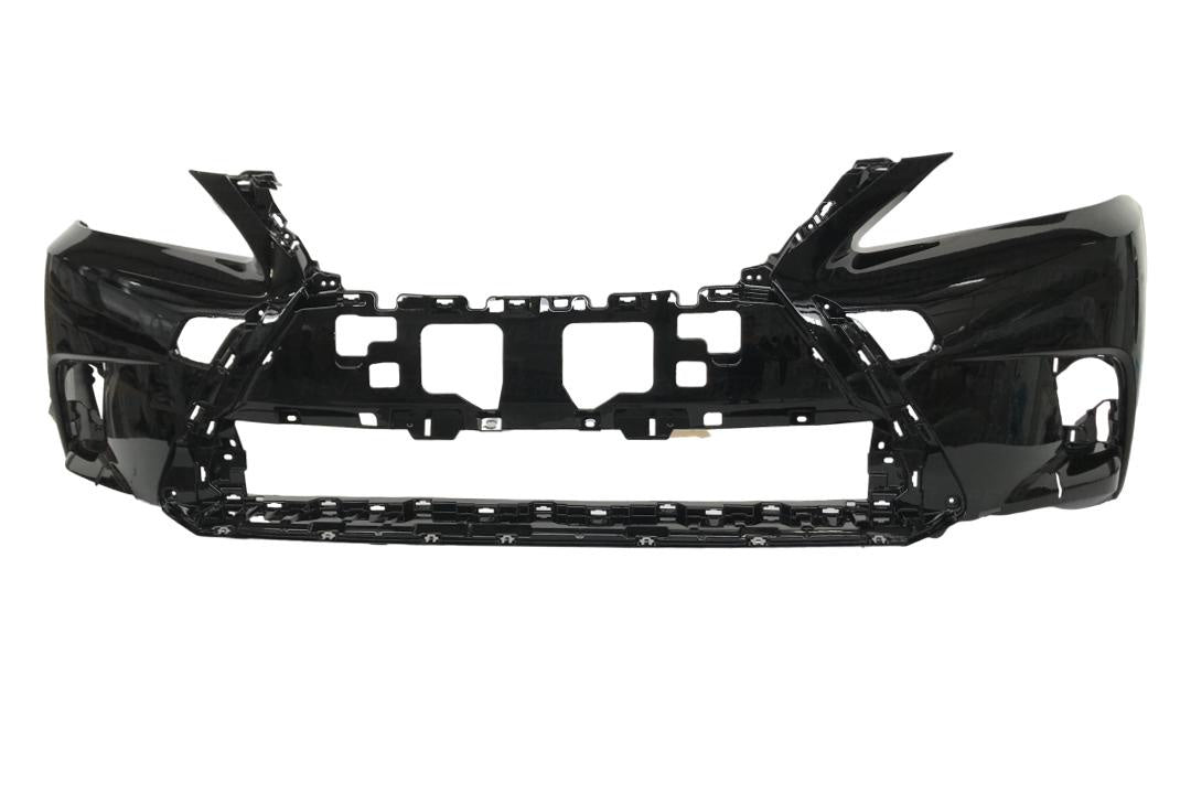 2014-2017 Lexus CT200H Front Bumper Painted (WITHOUT: Park Assist Sensor Holes)_Obsidian_212_WITH: F-Sport Package | WITHOUT: HL Washer Holes, Park Assist Sensor Holes_ 5211976925_ LX1000276