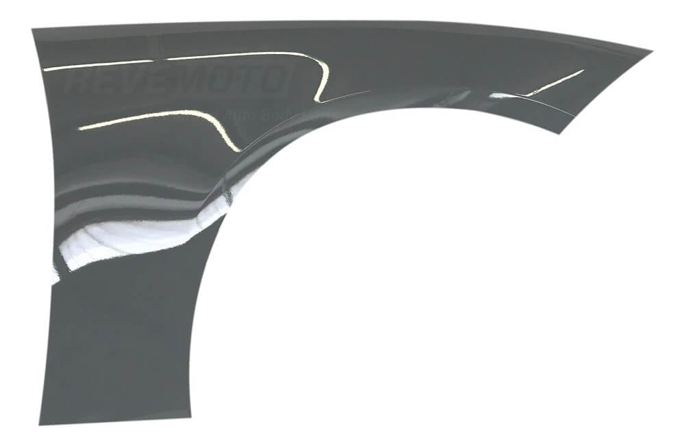 2015-2023 Dodge Charger Fender Painted Burn-Out Gray Garbage Can (PAE) Right_Passenger-Side 