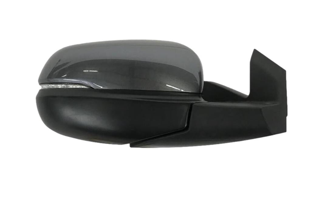 2019-2022 Honda Pilot Side View Mirror Painted (Right; Passenger-Side)_EX-L Models | WITH: Power, Heat, Turn Signal Light, Memory | WITHOUT: Auto-Dimming (Painted Upper Cover, Unpainted Base)_Modern_Steel_Metallic_NH797M_76200TG7A71ZE_ HO1321335