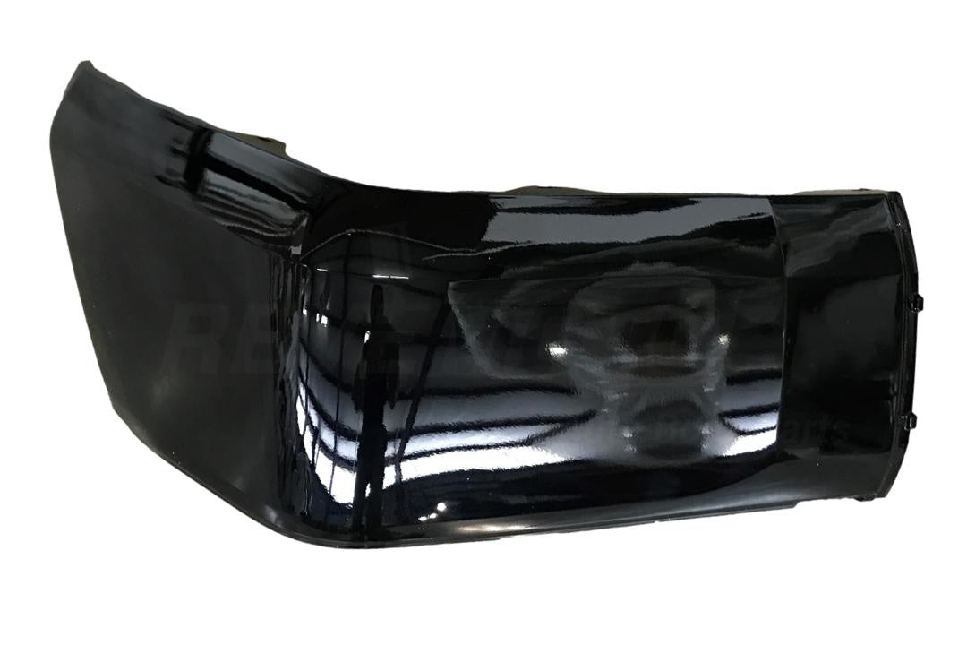 2014-2021 Toyota Tundra Rear End Cap Painted Attitude Black Metallic_Attitude Black Mica (218) WITHOUT_ Park Assist Sensor Holes _ Right, Passenger-Side 521550C030