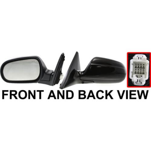 2000 Acura Integra Driver Side Door Mirror (2DR HB (Exc. RS Model) Non-Heated, Power, Manual Folding)-AC1320101