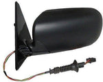 1995-2001 BMW 7Series Mirror (Driver Side); Power; Heated ; Manual Folding; w/ Memory; w/o Chrome Trim; BM1320119; 51168266443