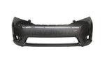 2011-2017 Toyota Sienna Front Bumper Painted Predawn Gray Mica (1H1) WITHOUT Park Assist Sensor Holes OEM5211908904