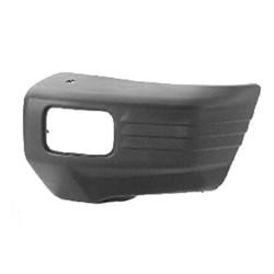 1997-2000 Mitsubishi Montero Driver Side Outer Front Bumper End (w/ Head Light Washer; Plastic)