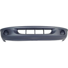 1997-2004 Dodge Dakota Front Bumper (Lower; w/o Fog Light Holes; Smooth) - CH1000246