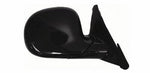 1998-2000 Oldsmobile Bravada MIrror (Passenger Side); Power; Manual Folding; Non-Heated; Gloss Black; Paintable; GM1321185; 15151118