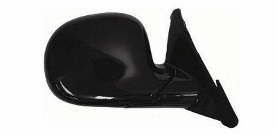 1998-2000 Oldsmobile Bravada MIrror (Passenger Side); Power; Manual Folding; Non-Heated; Gloss Black; Paintable; GM1321185; 15151118