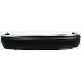 1998-2005 Ford Crown Victoria Rear Bumper Cover (w/ Holes for Chrome Strip) FO1100279