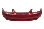 1999-2004 Ford Mustang Front Bumper Painted | GT, GT Bullitt Models WITH: Fog Light Holes |Laser Red Metallic (E9) | YR3Z17D957GA FO1000439