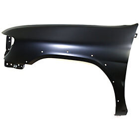 1999-2004 Nissan Pathfinder Left Front Fender w Flare wo Side Molding SE_LE Models from 12_98_NI1240174
