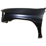 1999-2004 Nissan Pathfinder Left Front Fender w Flare wo Side Molding SE_LE Models from 12_98_NI1240174