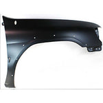 1999-2004 Nissan Pathfinder Left Front Fender w Flare wo Side Molding SE_LE Models from 12_98_NI1241174