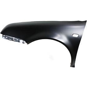 1999-2005 Volkswagen Jetta Fender (Type 4; w/ Side Light Hole; Driver-Side) - VW1240130