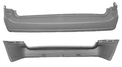 1999,2000 Ford Windstar Rear Bumper (Primed and Ready for Paint)