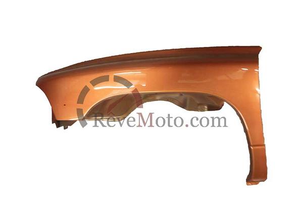 2000-2001 Dodge Dakota Fender Painted Amber Fire Pearl (PV3), w/o Emblem Holes- Left