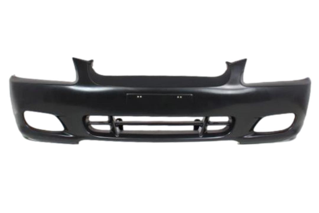 2000-2002 Hyundai Accent Front Bumper Painted (Sedan) With Fog Light Holes