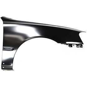 2000-2002 Hyundai Accent Passenger Side Front Fender (Hatchback; w-Rocker Panel Mldg Holes) HY1241127